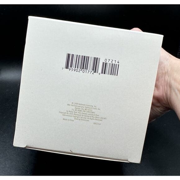 Rare Hallmark Ornament 2008 HOME FOR CHRISTMAS MAGIC Light Sound Motion NEW! 23D - Picture 5 of 8